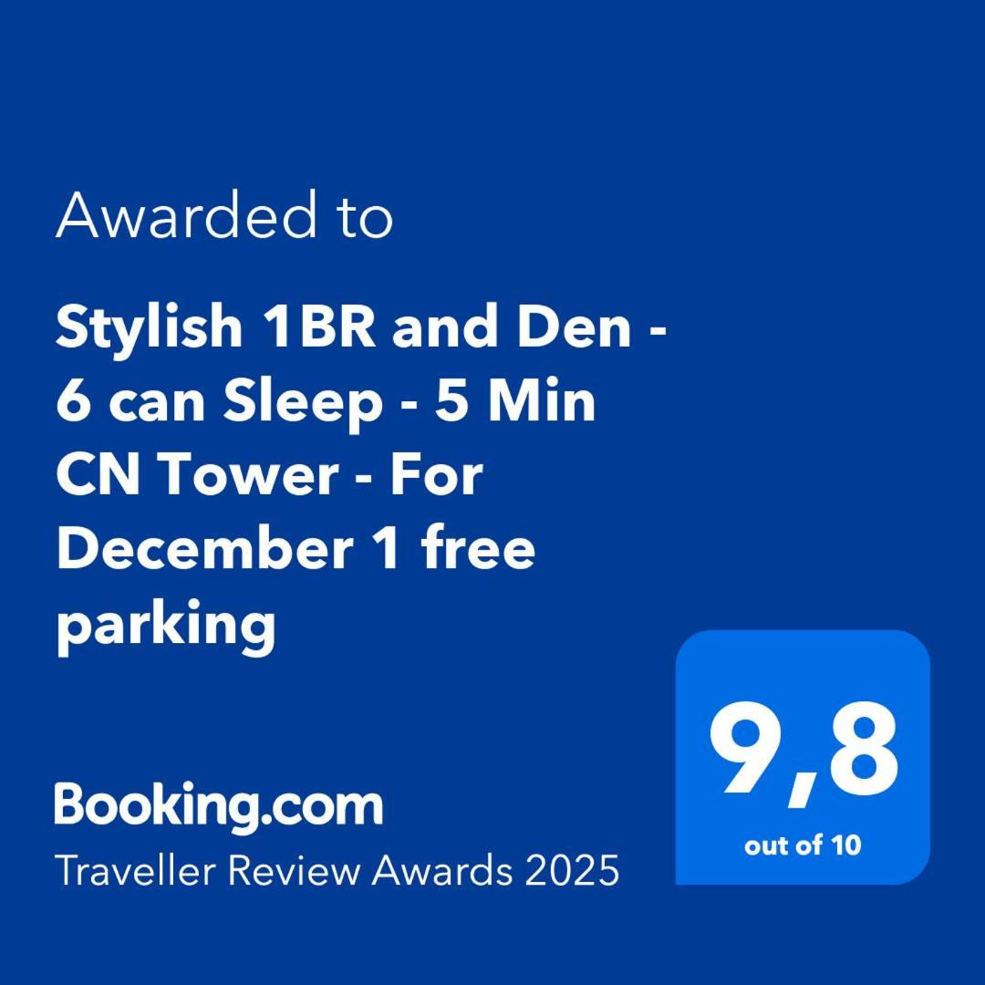 Downtown Toronto Condo, Free Indoor Parking With Amazing View المظهر الخارجي الصورة